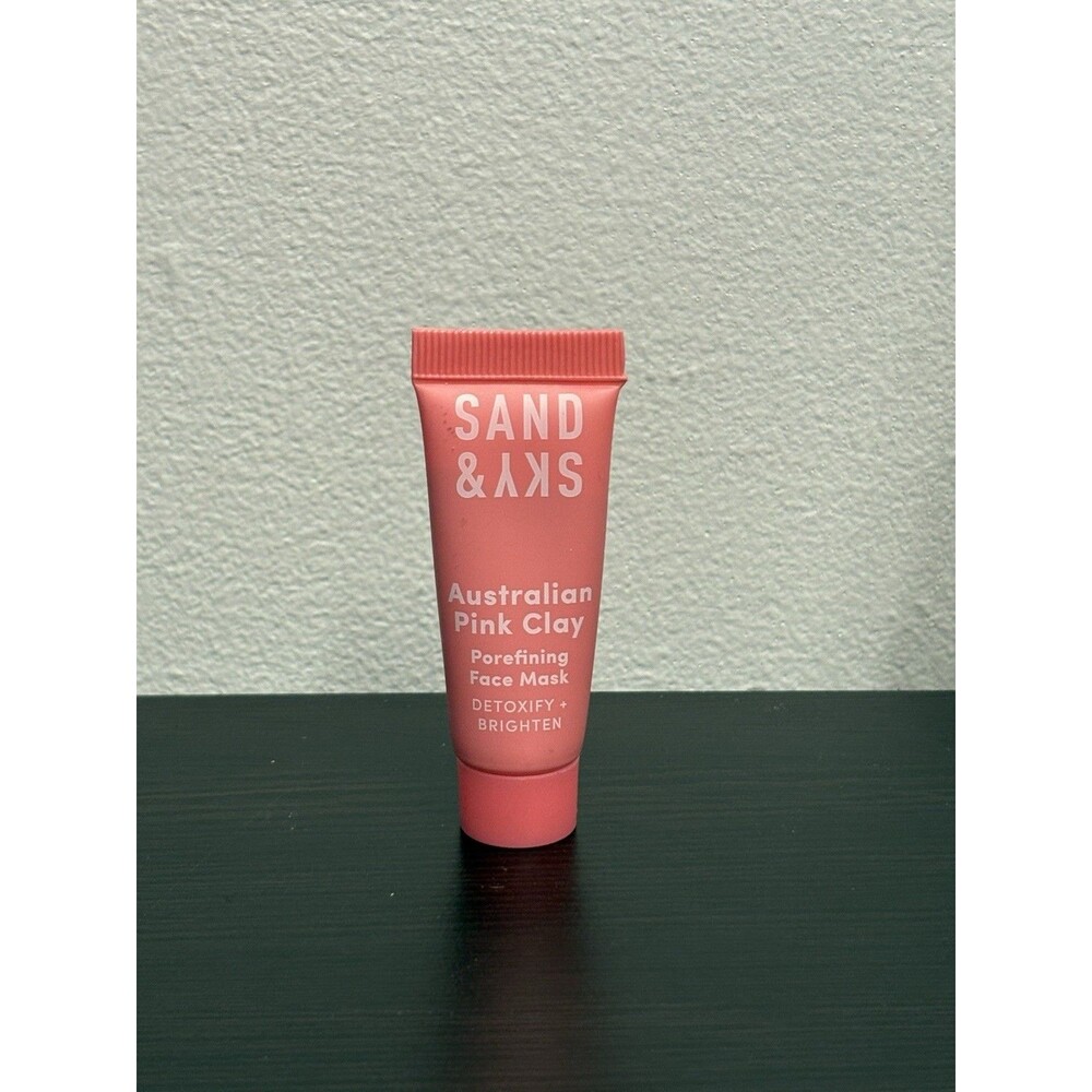 SAND & SKY Detoxify + Brighten Purifying Pink Clay Mask 13 g NEW
